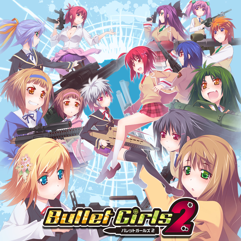 Bullet Girls 2 box art for Playstation Vita